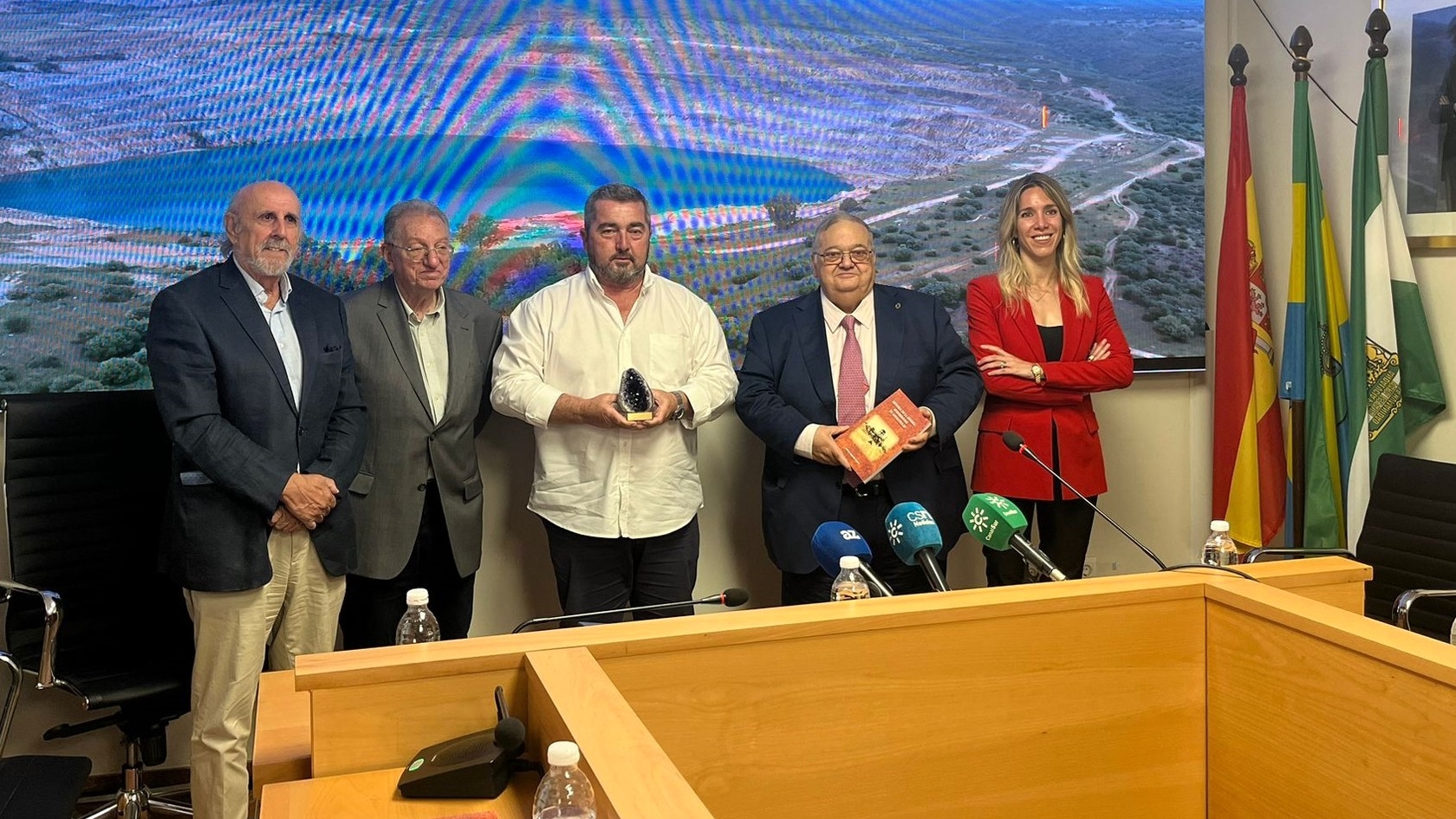 El COIMS y AMINER respaldan el proyecto que permitirá la reapertura de la mina de Aznalcóllar