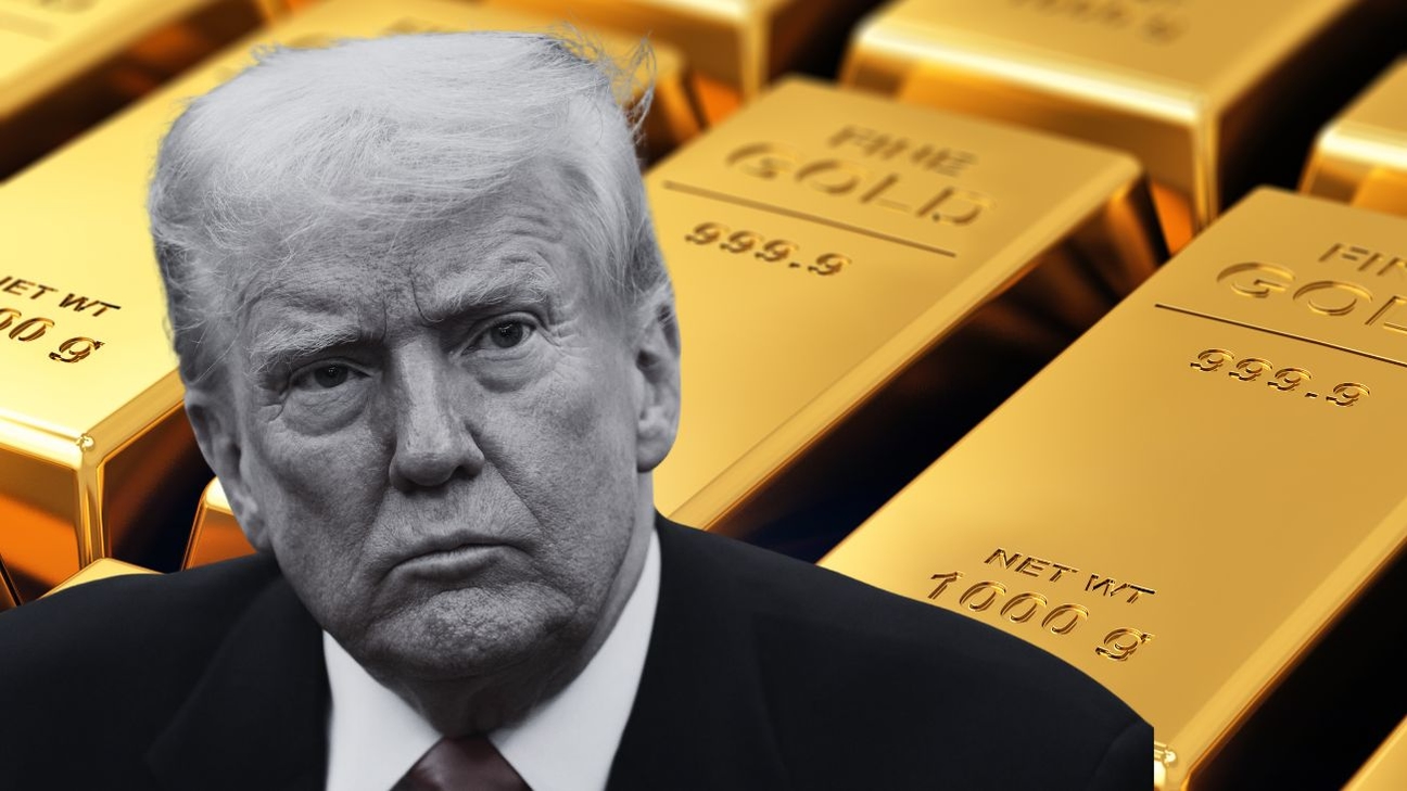El precio del oro cae por declaraciones de Trump sobre el presidente de la Fed
