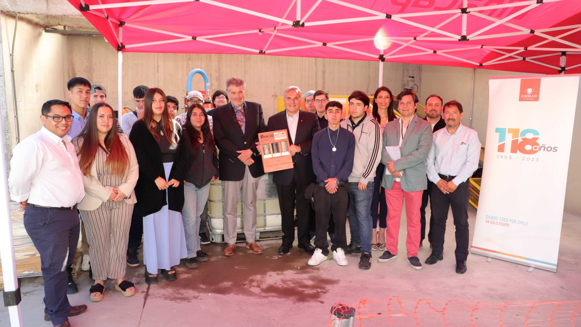 El Teniente estrecha vínculos con la educación minera de la región y entrega kits de materiales a ocho establecimientos de O’Higgins