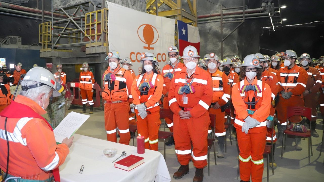 EL TENIENTE logra excedentes por US$ 1.008 millones en el primer semestre del año