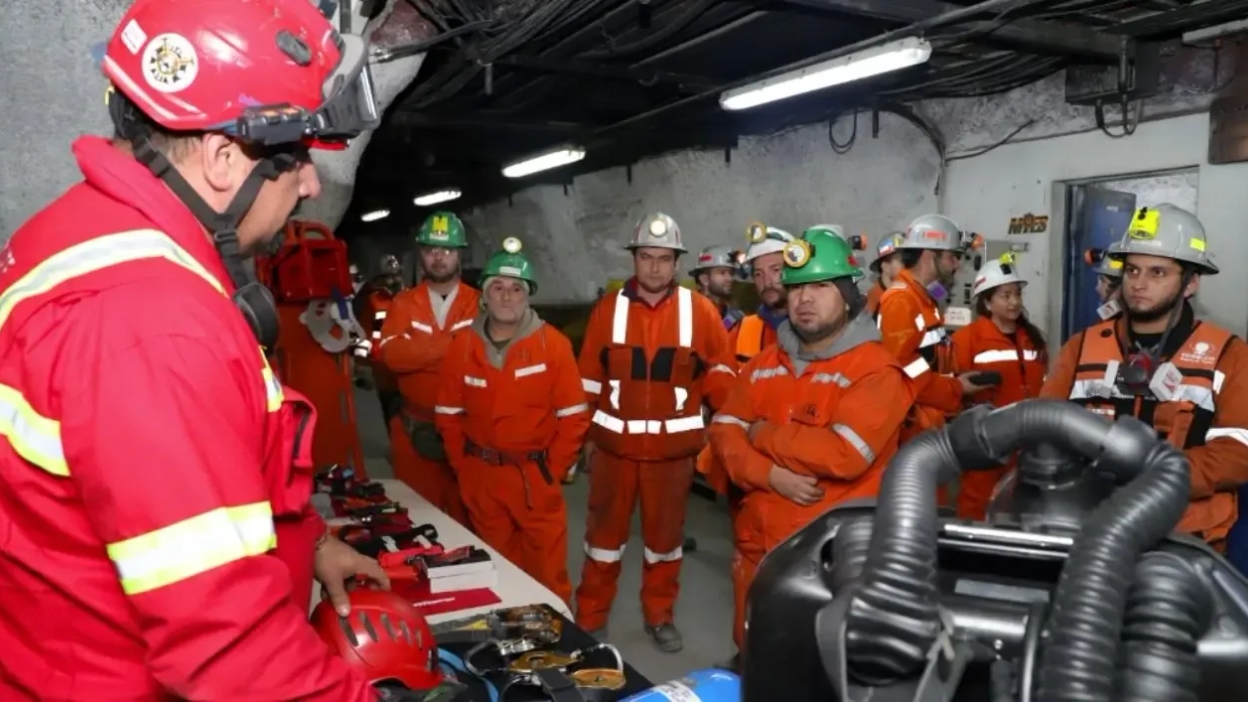 El Teniente profundiza su foco preventivo y consolida el liderazgo en seguridad operacional