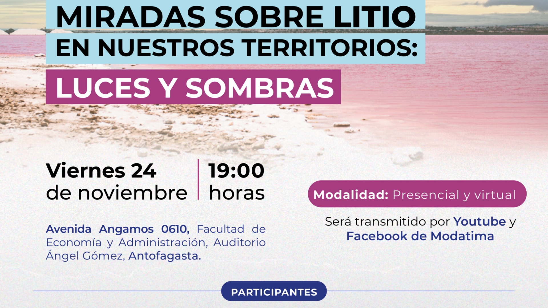 En un diálogo abierto analizarán implicancias del desarrollo de la industrial del litio