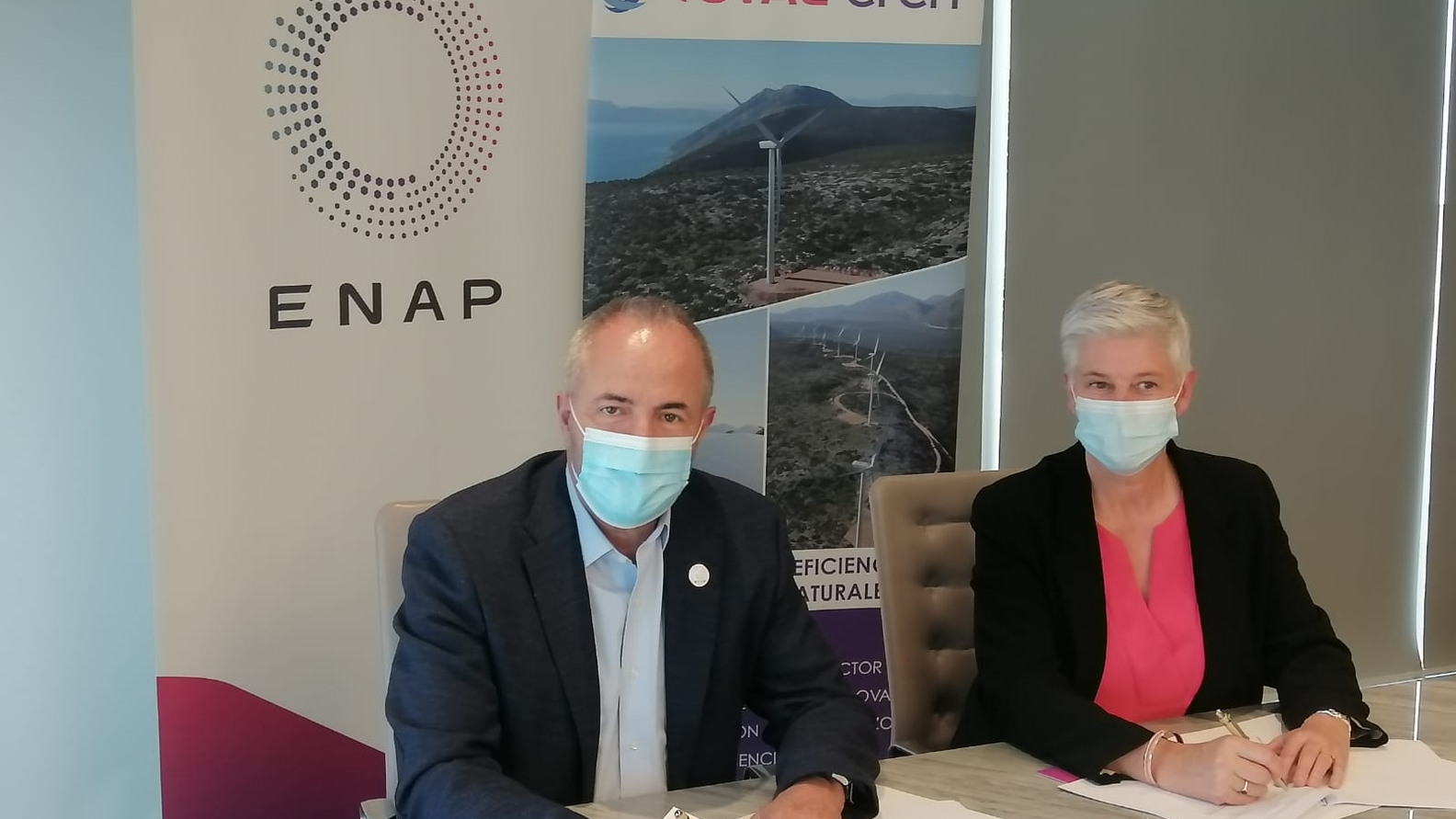 ENAP firma con TOTAL EREN un acuerdo de colaboración para el desarrollo de proyecto de Hidrógeno Verde