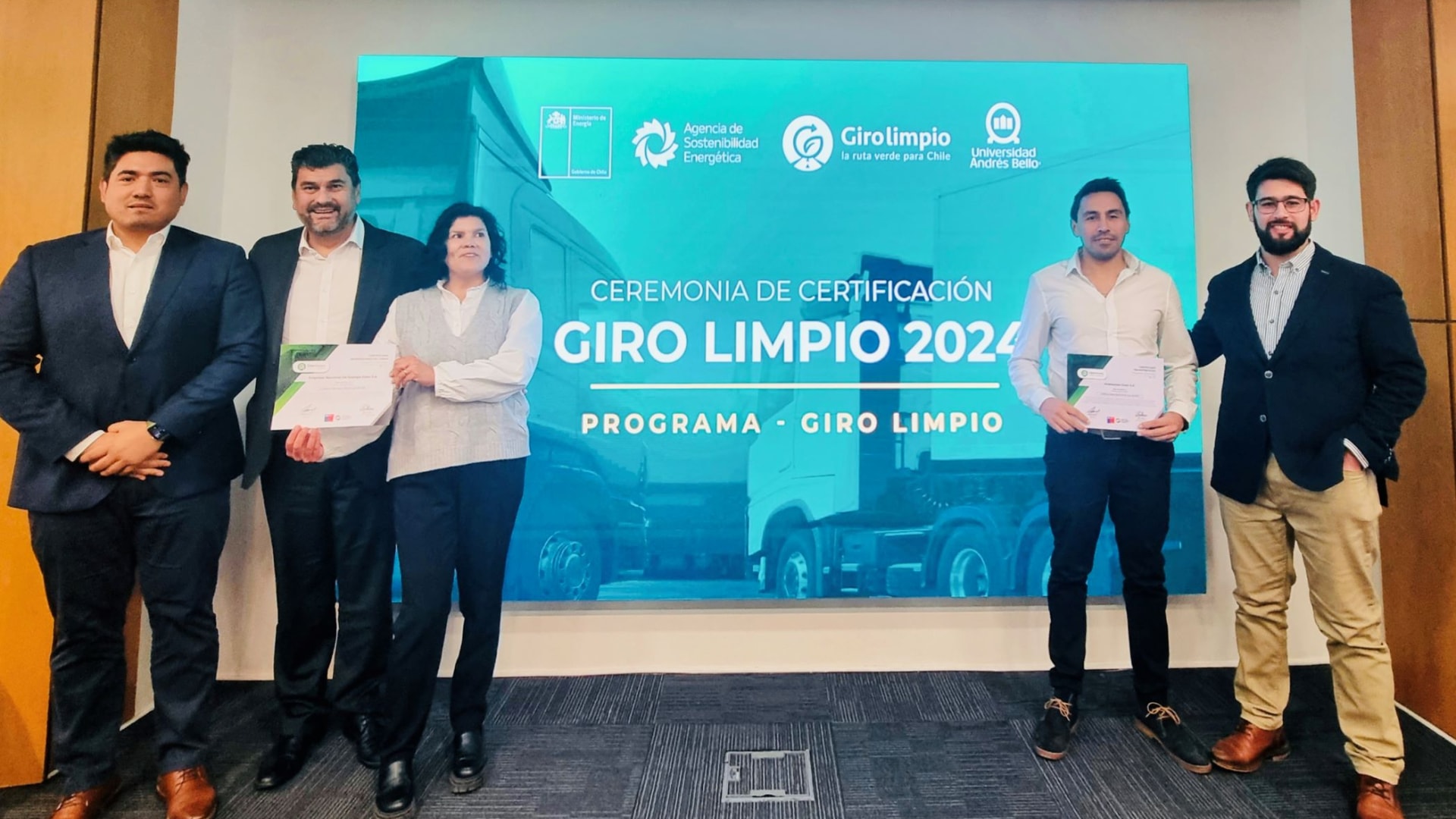 Enex obtiene certificación Giro Limpio por tercer año consecutivo