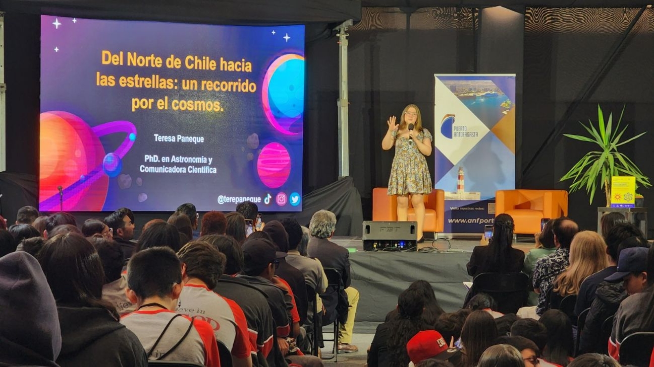 Festival Puerto de Ideas 2025: MinCiencia y Universidad de Talca presentan «SIDERAL: Expande tu Curiosidad» en Antofagasta