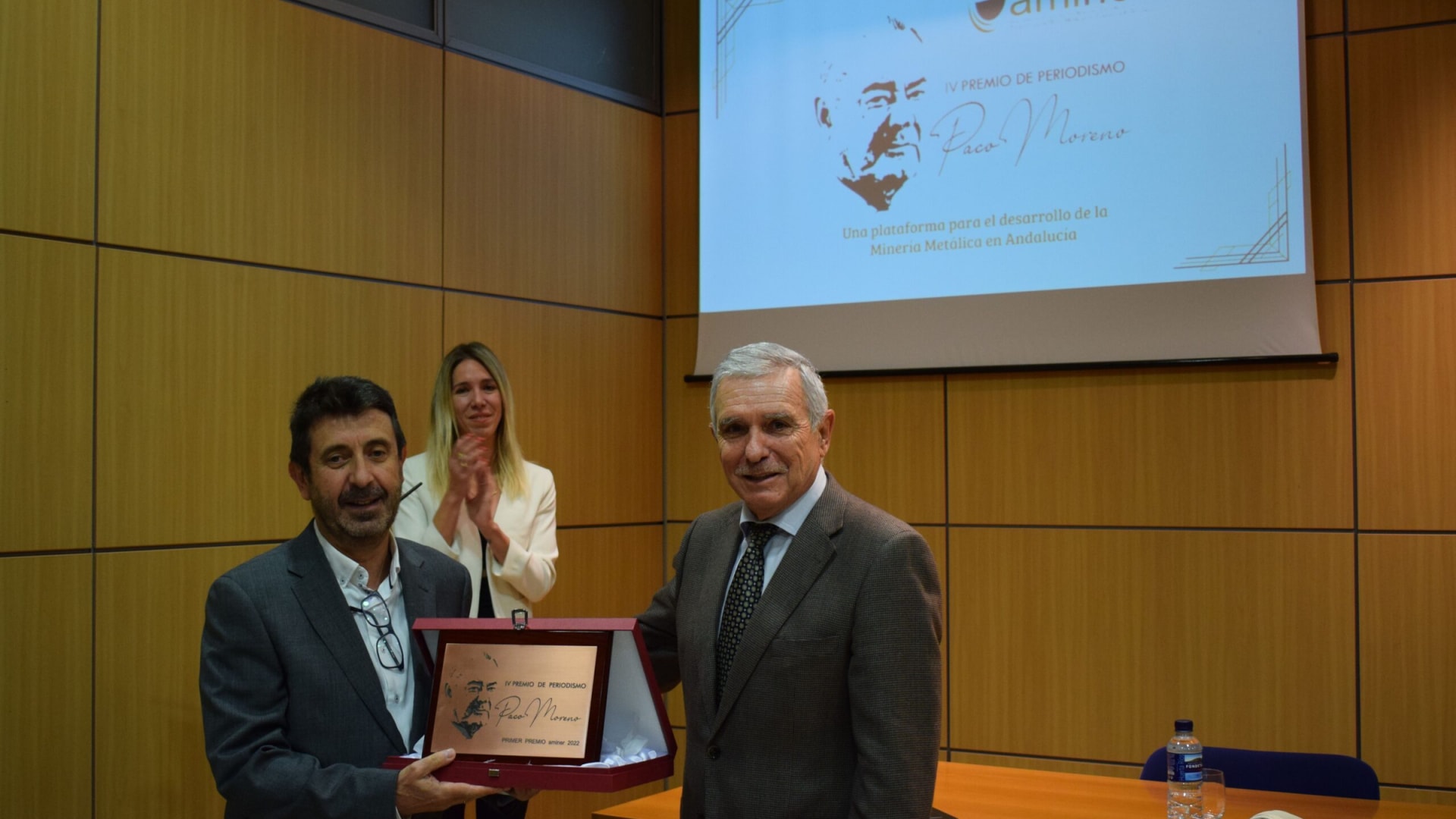 Ginés Donaire gana el IV Premio de periodismo ‘Paco Moreno’ de AMINER sobre minería metálica andaluza