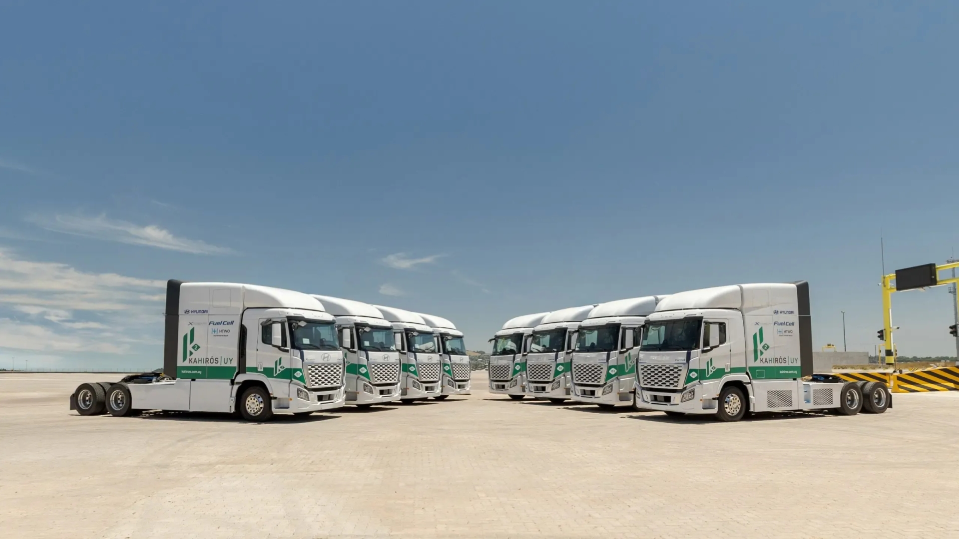 Hyundai impulsa logística sostenible en Uruguay con camiones de hidrógeno verde