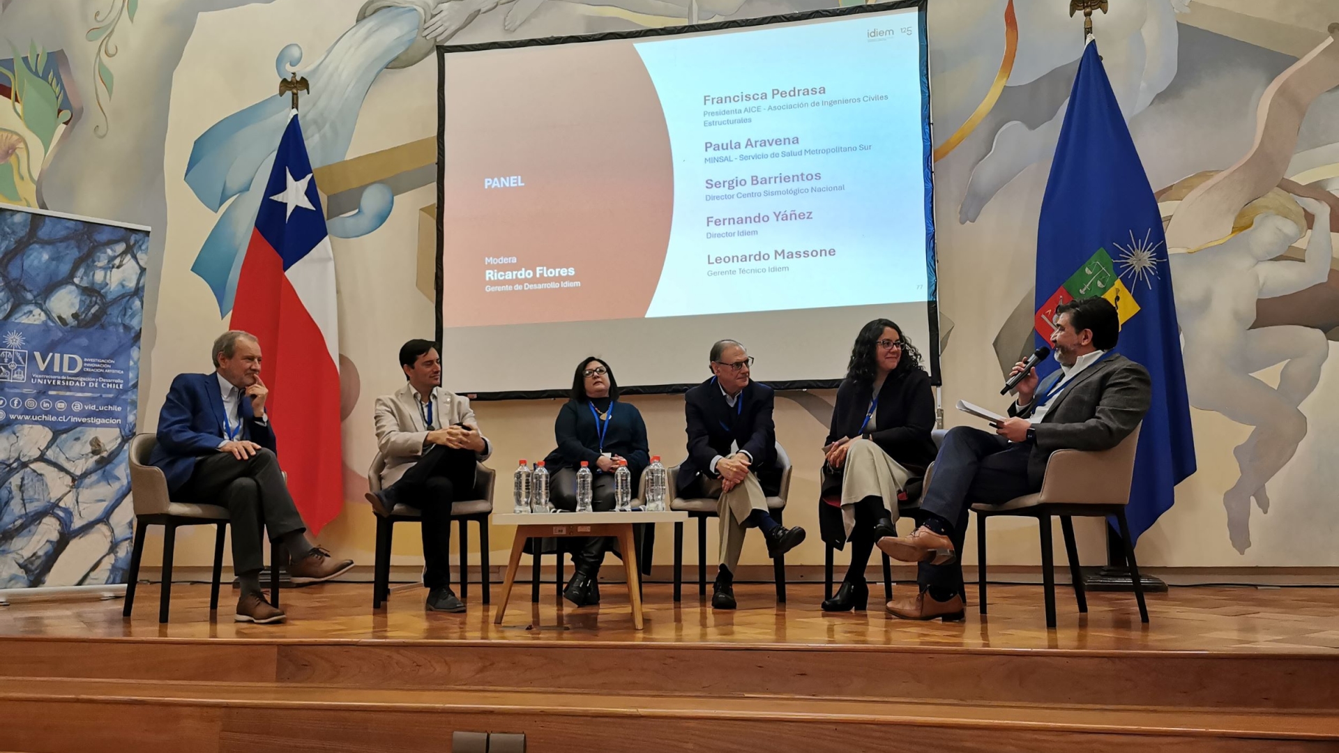 IDIEM participó en el II Encuentro de Innovación y destacó su rol en el sistema de prevención sísmica de la construcción