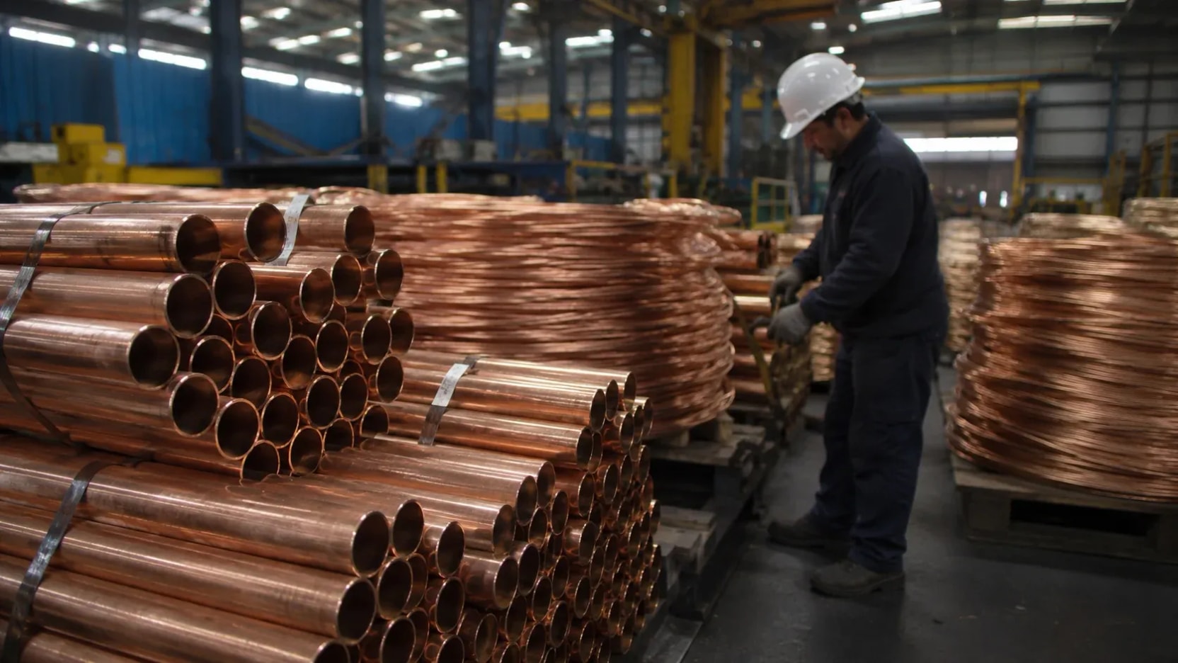 Caída del cobre y metales industriales ante incertidumbre por tasas de la Reserva Federal