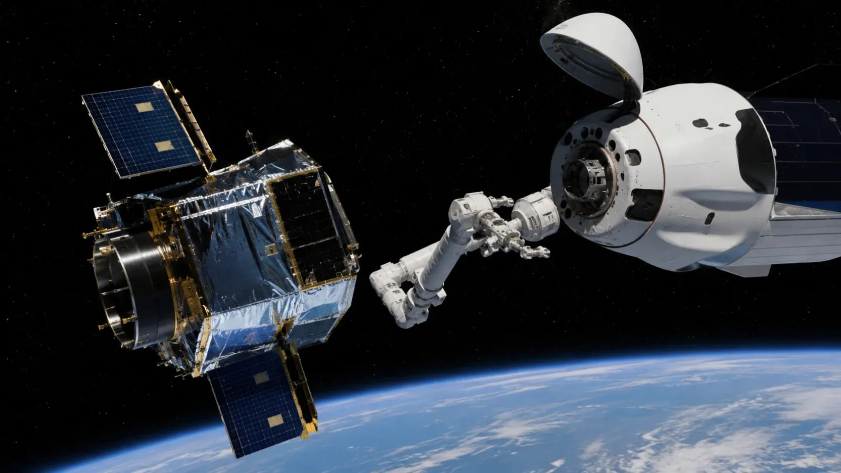 Nave LINK pierde control en órbita y complica misión de US$30 millones para rescatar telescopio de la NASA