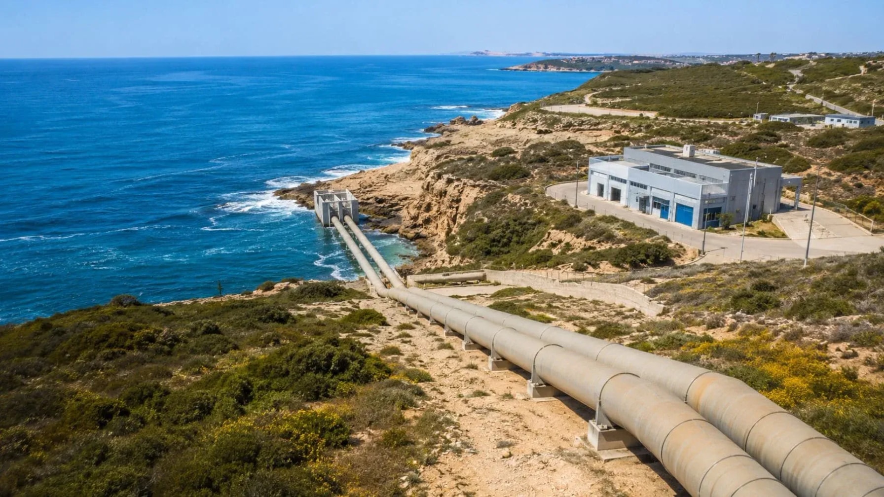 Portugal avanza en desalinización con dos tuberías submarinas que producirán 43 millones de litros diarios