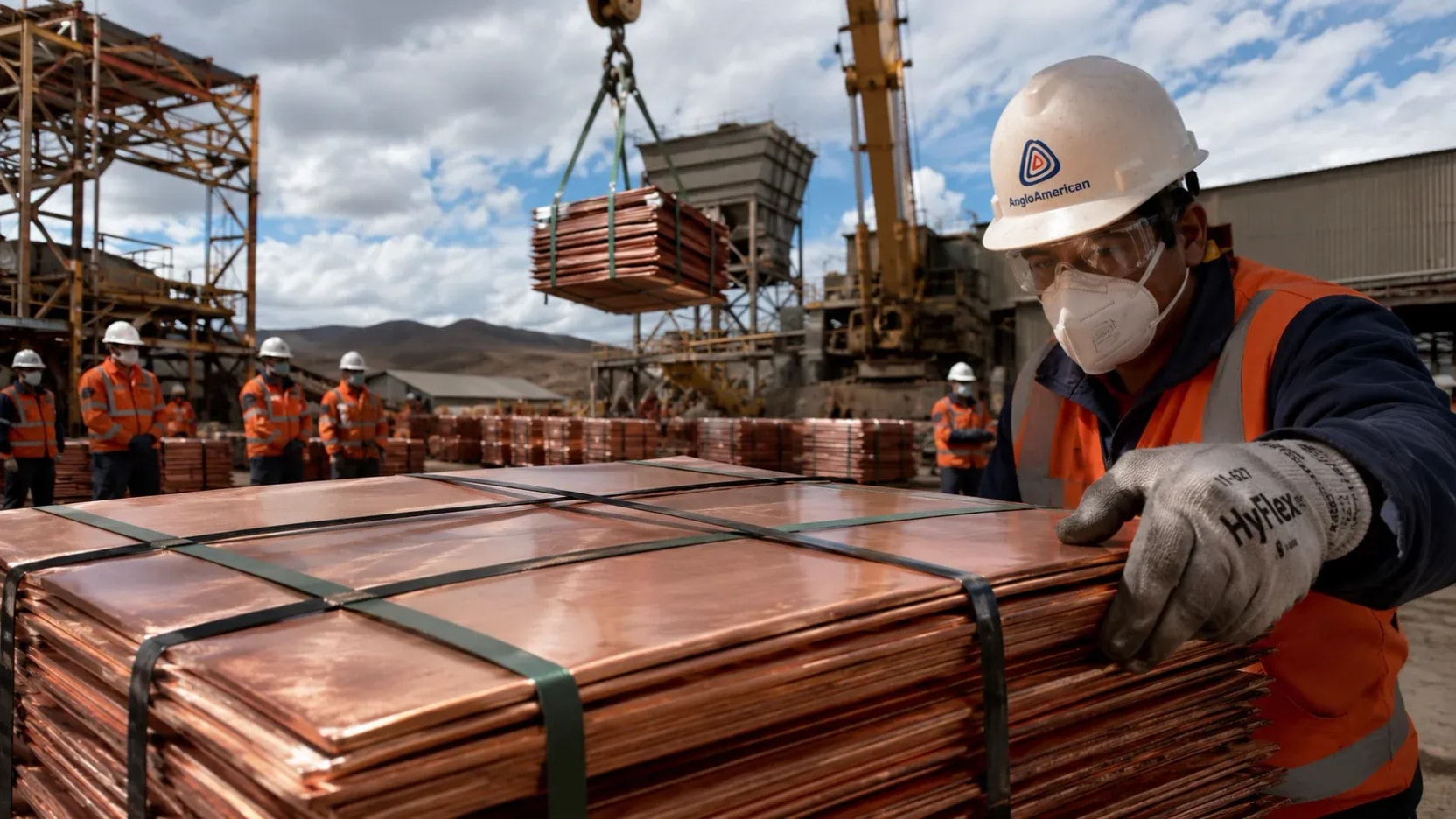 Anglo American certifica producción responsable y trazabilidad del cobre en Chile y Perú