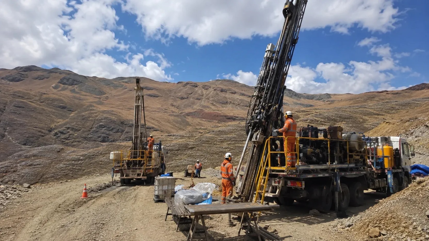 Panoro acelera exploración en Cotabambas con dos sondas y programa ampliado de 45.000 metros