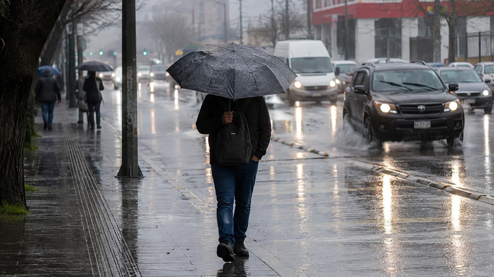 Alerta por lluvias fuertes en Maule, Ñuble y Biobío: sistema frontal dejará hasta 80 mm por sector