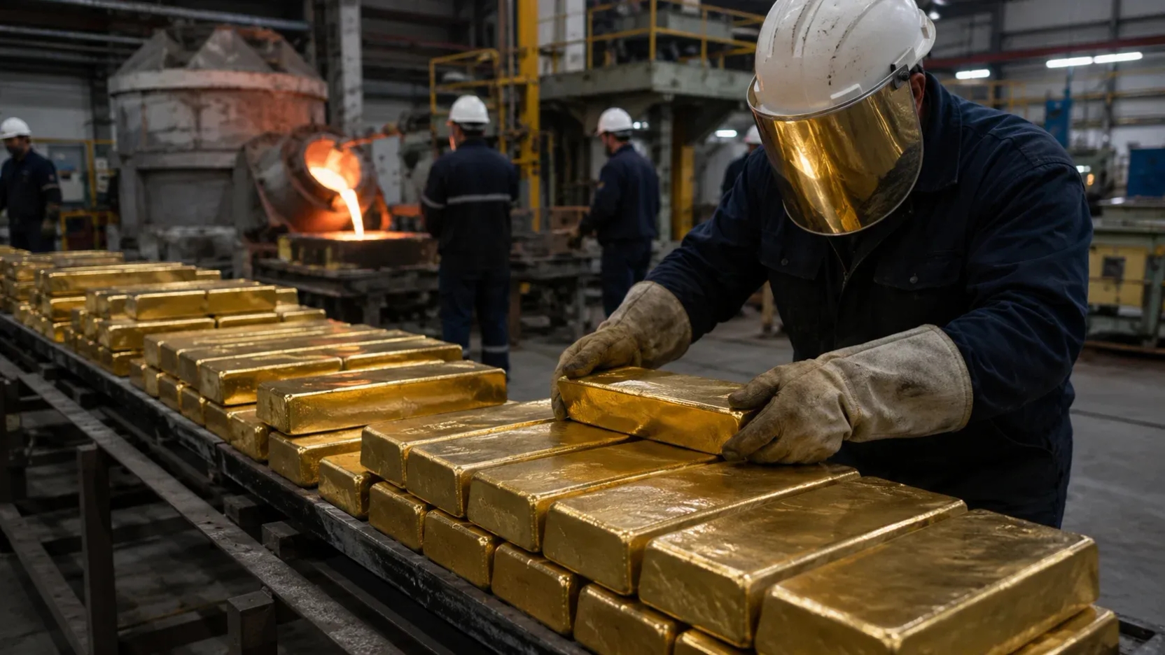 Producción mundial de oro alcanza récord mientras los costos suben a US$1.785 por onza