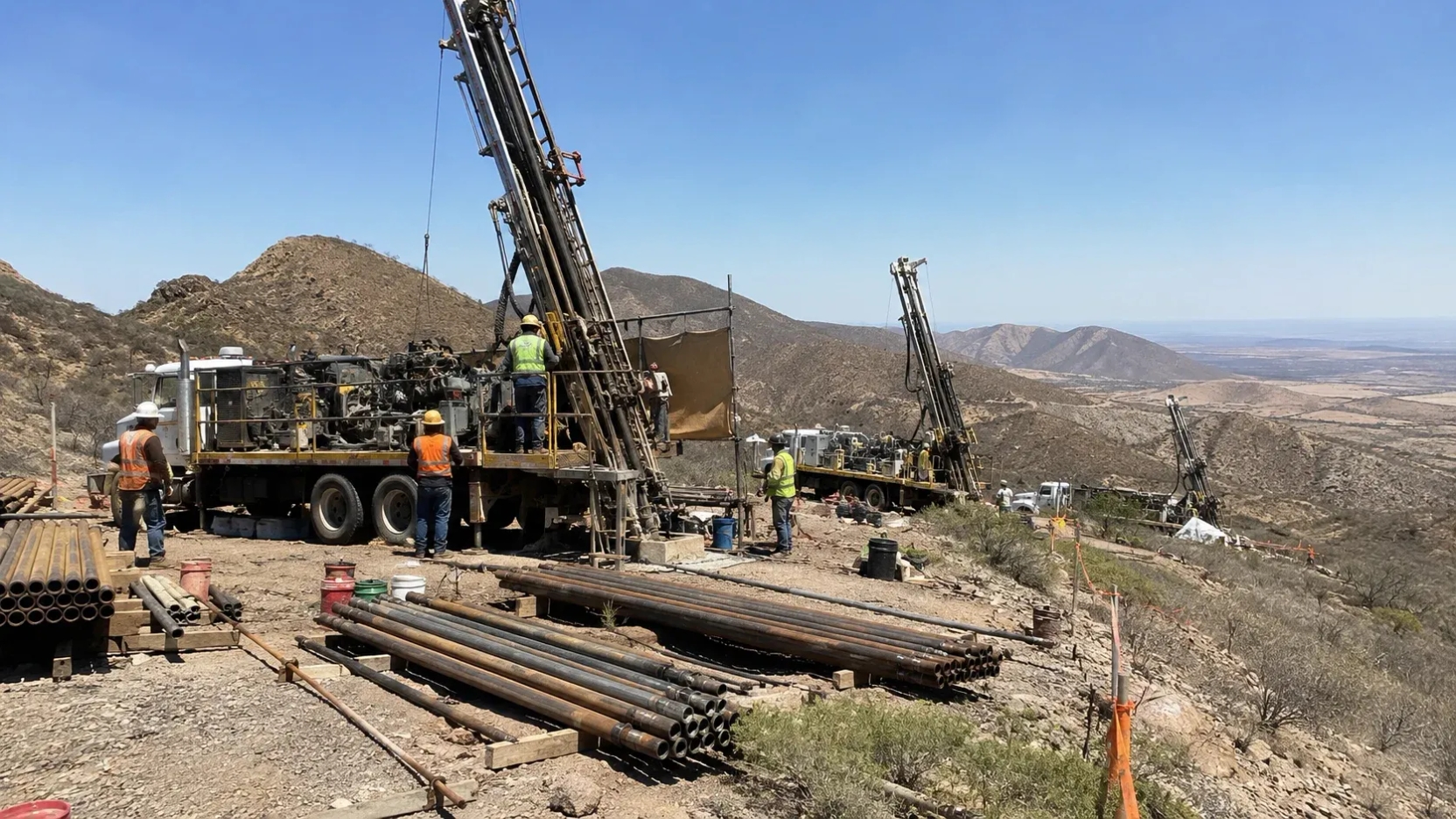 México: GR Silver mantiene tres equipos perforando San Marcial y acelera expansión de recursos en México