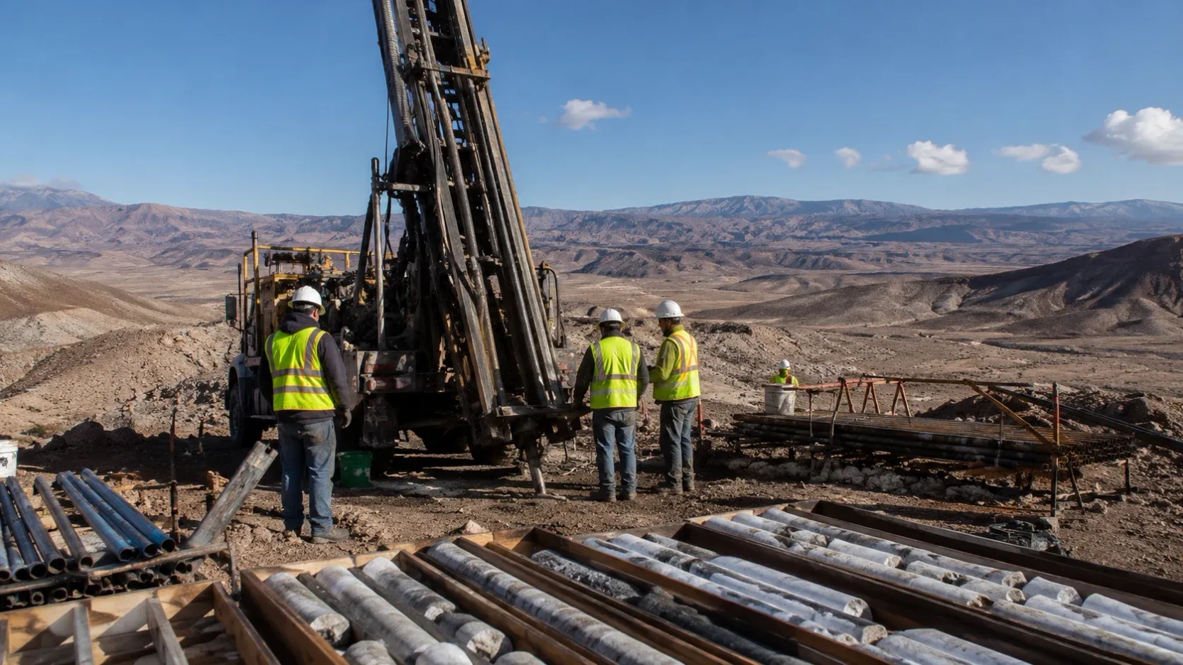K2 Gold perfora 39,62 metros con 5,35 g/t de oro y amplía mineralización en Mojave