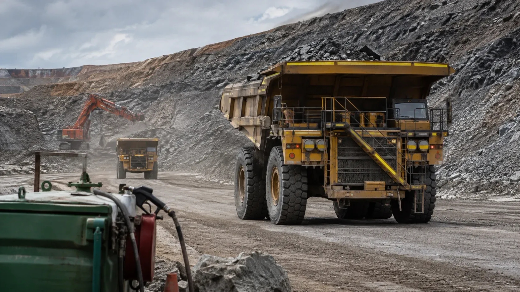 Diésel y equipos de gran tonelaje frenan la meta de una minería 100% renovable