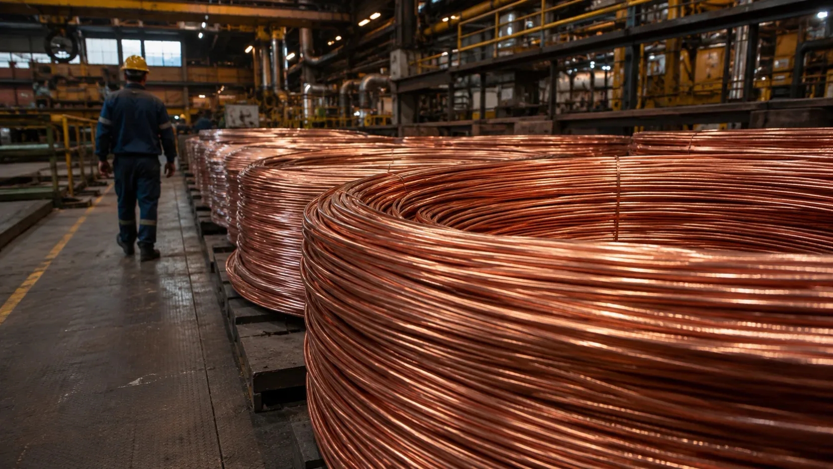Cobre se mantiene sobre US$ 6,42 la libra y promedio anual de 2026 supera los US$ 6