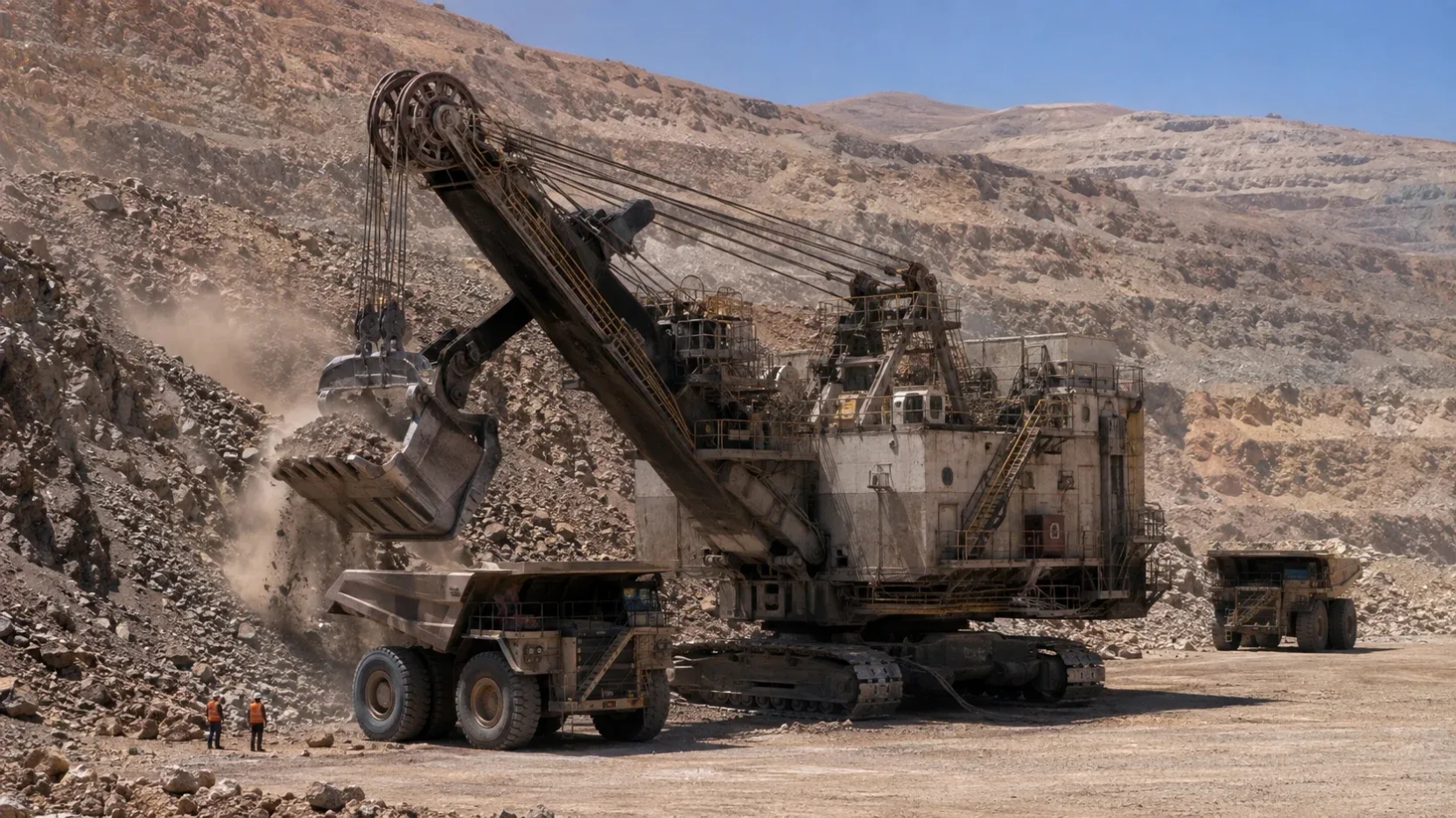 Las máquinas más grandes de la minería chilena: y no, no son los camiones