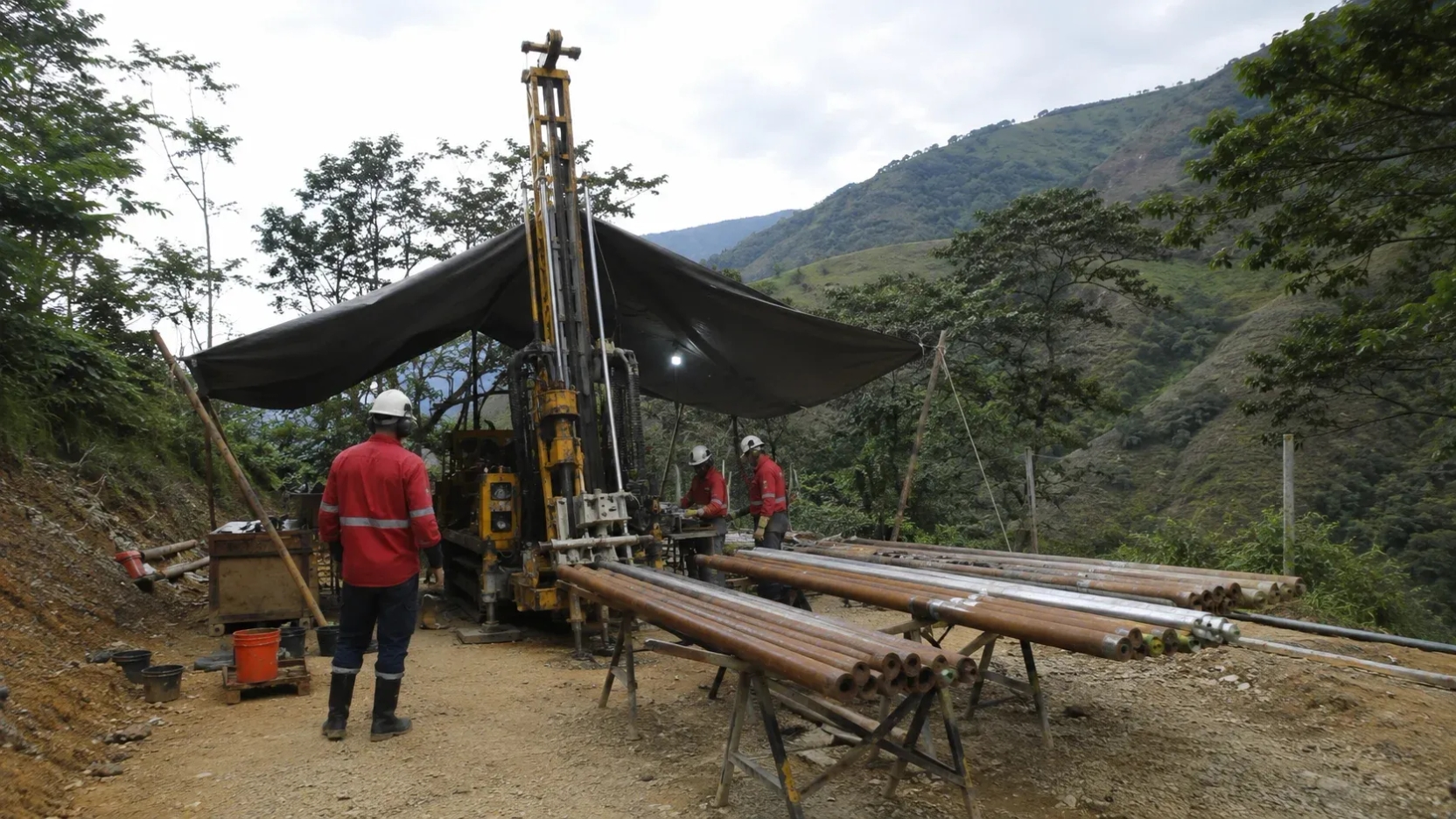 Colombia: Terra Rossa prepara perforación de hasta 5.000 metros en proyecto aurífero Vetas