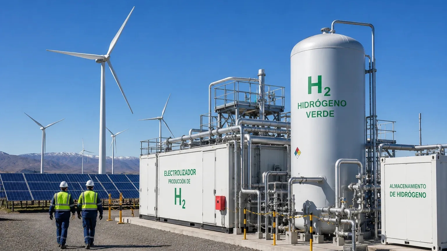 Hidrógeno verde: por qué producirlo requiere tanta electricidad