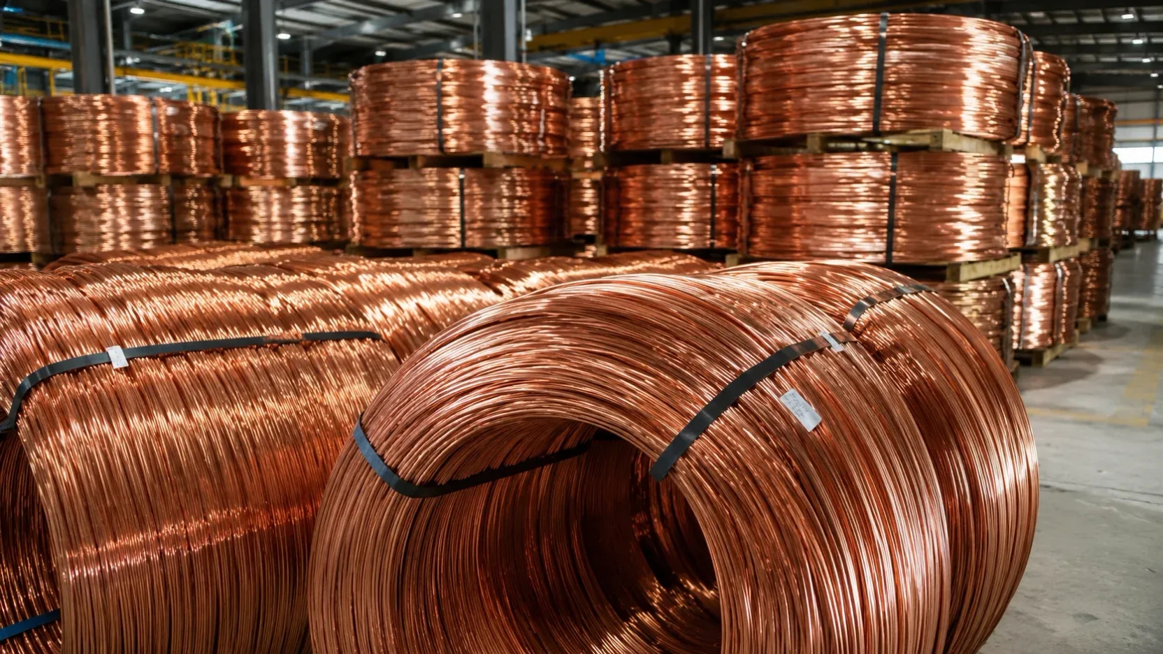 Cobre marca récord en Nueva York y aranceles de EE.UU. tensionan el balance mundial