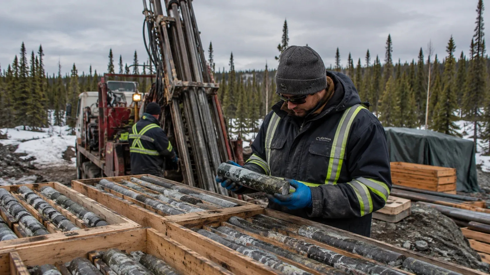 Nine Mile Metals intercepta 31,95 metros con 2,52% CuEq en Wedge y amplía zona VMS en Canadá