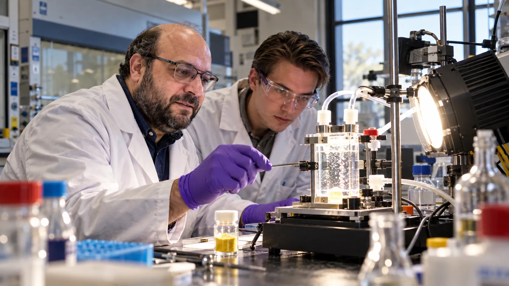 Nueva química basada en azufre abre ruta para producir hidrógeno verde directamente con luz solar