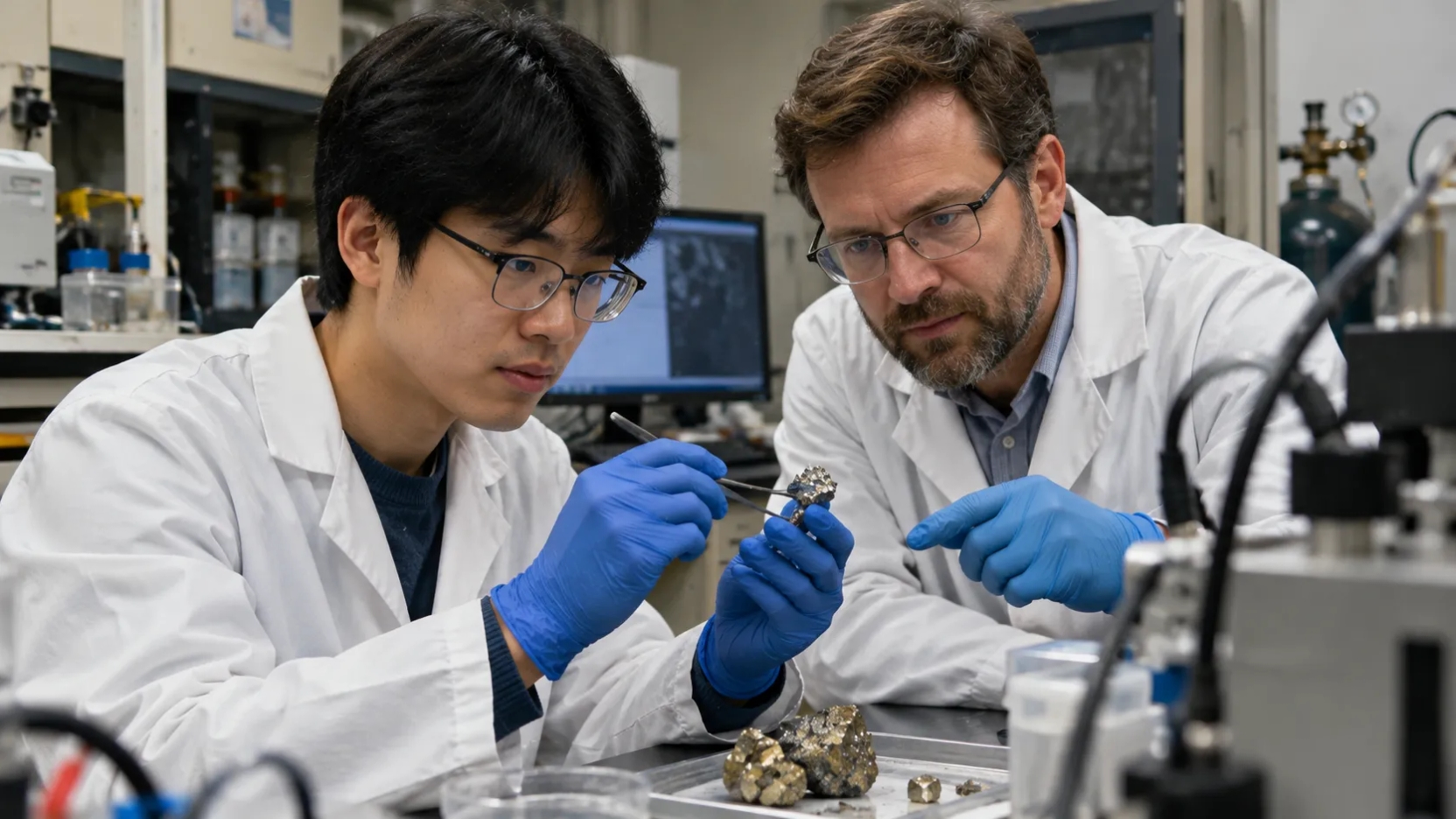 Científicos convierten mineral de hierro de baja pureza en pirita capaz de funcionar como semiconductor