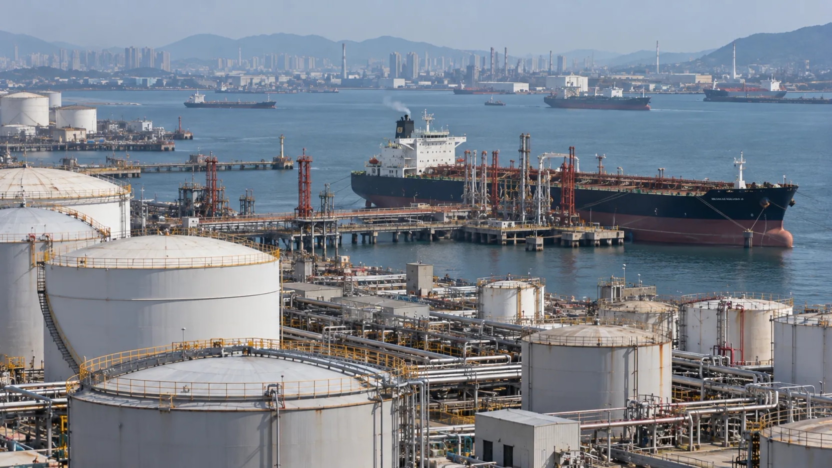China autoriza exportaciones de 3,7 millones de toneladas de combustibles refinados para aliviar la escasez en Asia