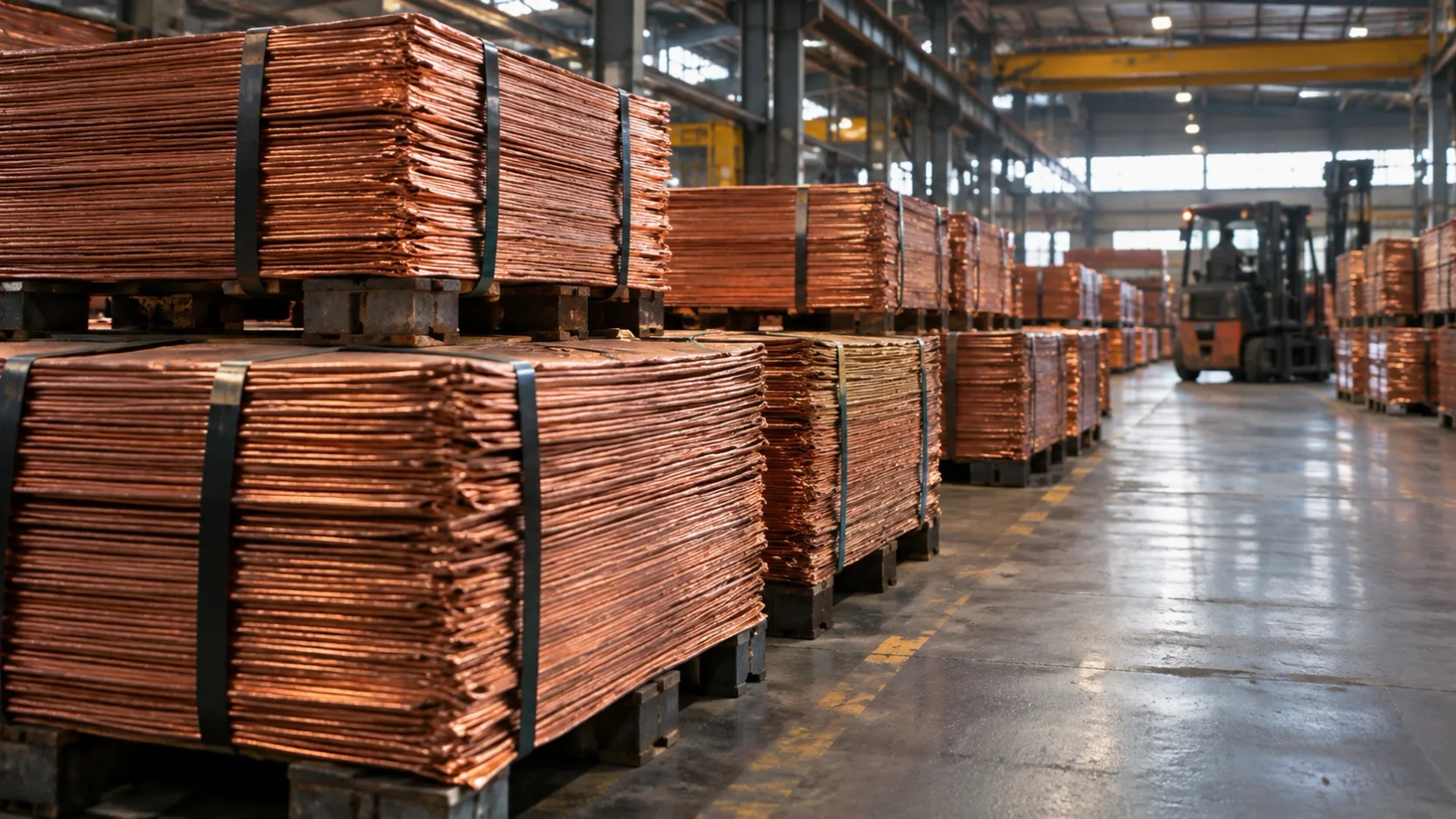 Cobre sube a US$6,72 la libra en Londres y caída de inventarios refuerza presión sobre la oferta mundial