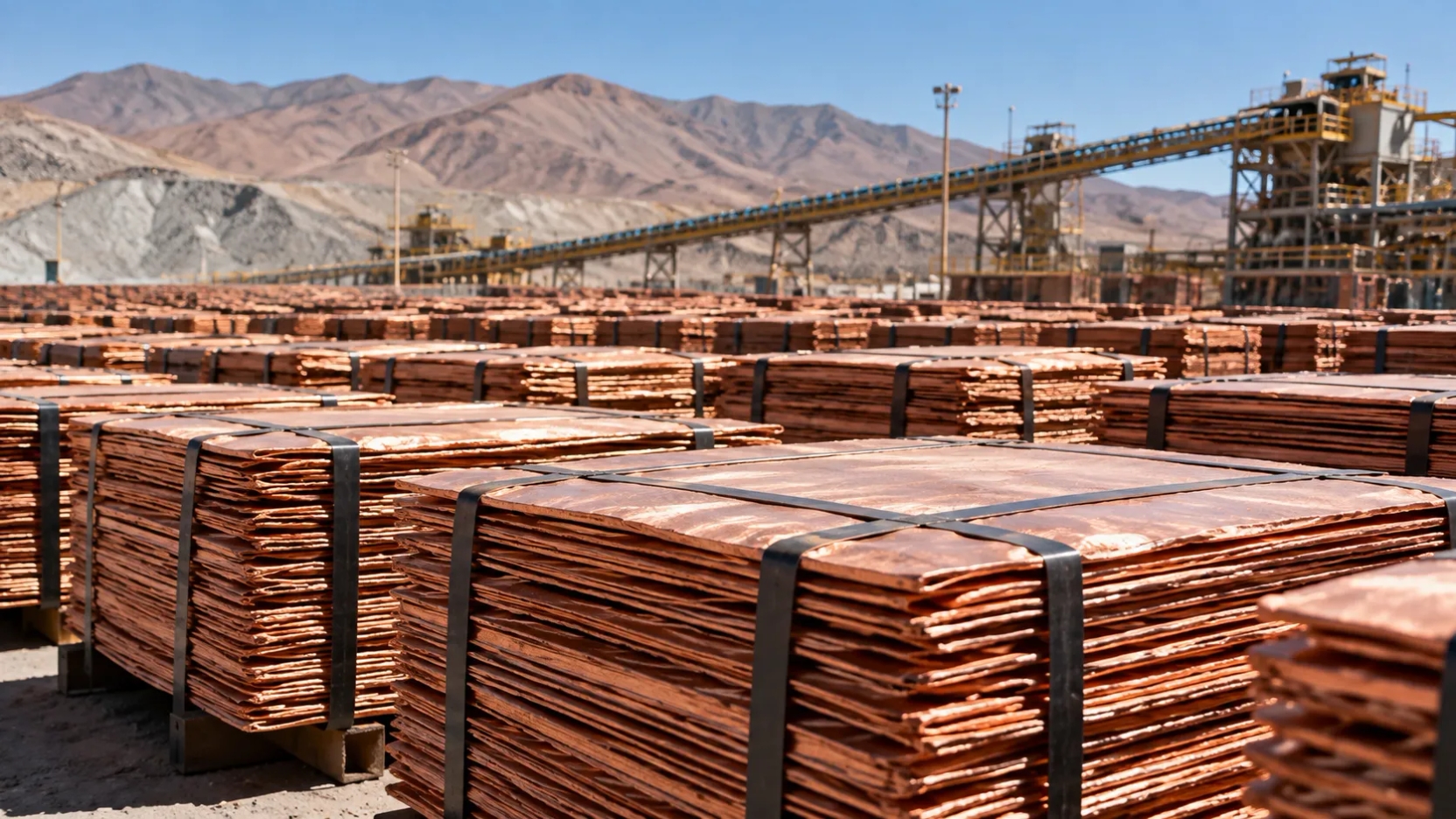 Precio del cobre cae 1,44% a US$6,59 la libra y aumenta la atención sobre la menor producción minera de Chile