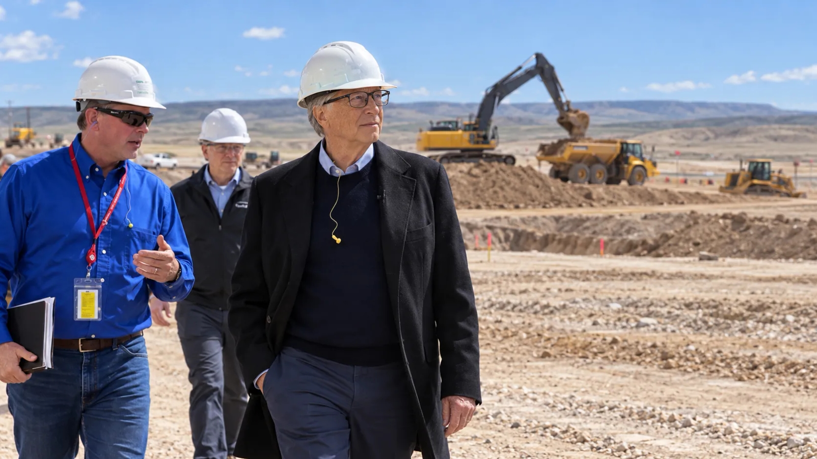 Bill Gates construye reactor nuclear capaz de abastecer a 400 mil hogares en Estados Unidos