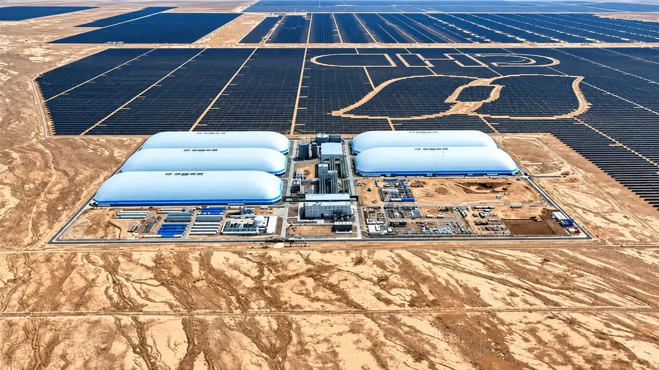 China conecta una gigantesca batería de CO₂ capaz de almacenar electricidad durante 10 horas