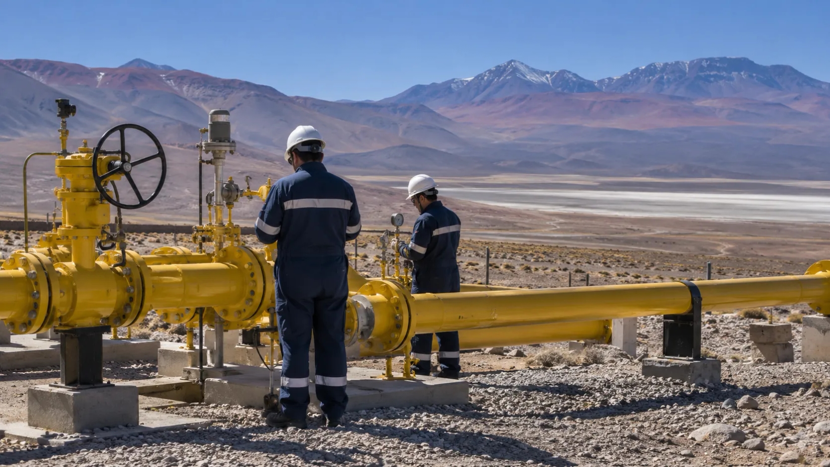 Argentina: TGN impulsa gasoducto GALA de 200 kilómetros para abastecer la minería del litio en la Puna