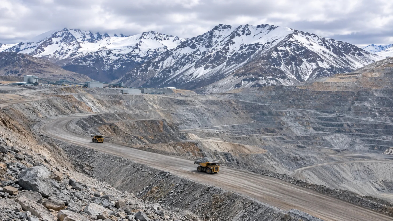 Anglo American reduce 6% su producción de cobre en Chile por nevadas extremas y menores leyes minerales