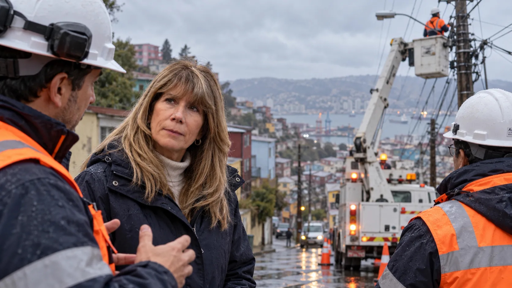 Ministra Rincón exige reforzar planes de contingencia eléctrica ante sistema frontal que afectará a Chile