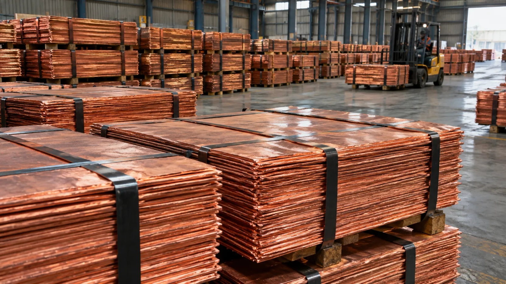 Precio del cobre cae a US$6,58 la libra y aumento de inventarios en Londres presiona al mercado
