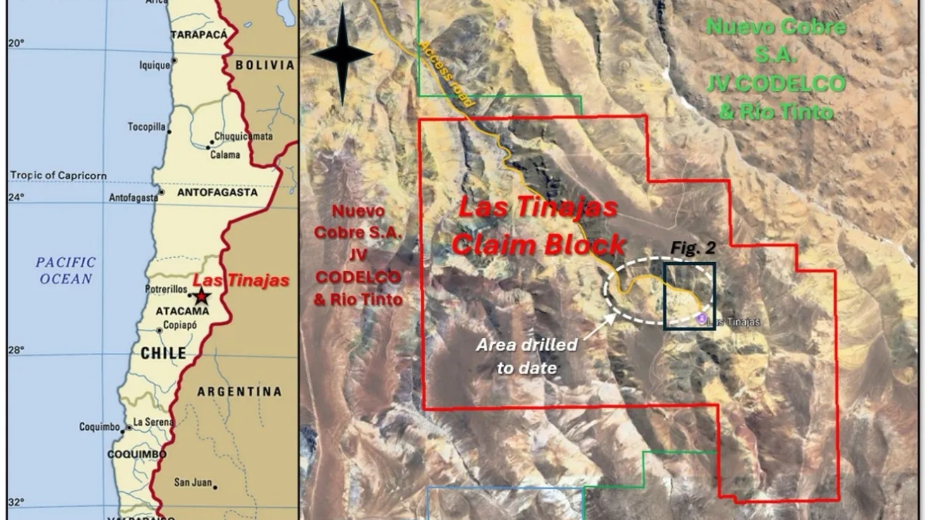 Gelum busca cobre a 3.000 metros de profundidad bajo una zona aurífera de Atacama