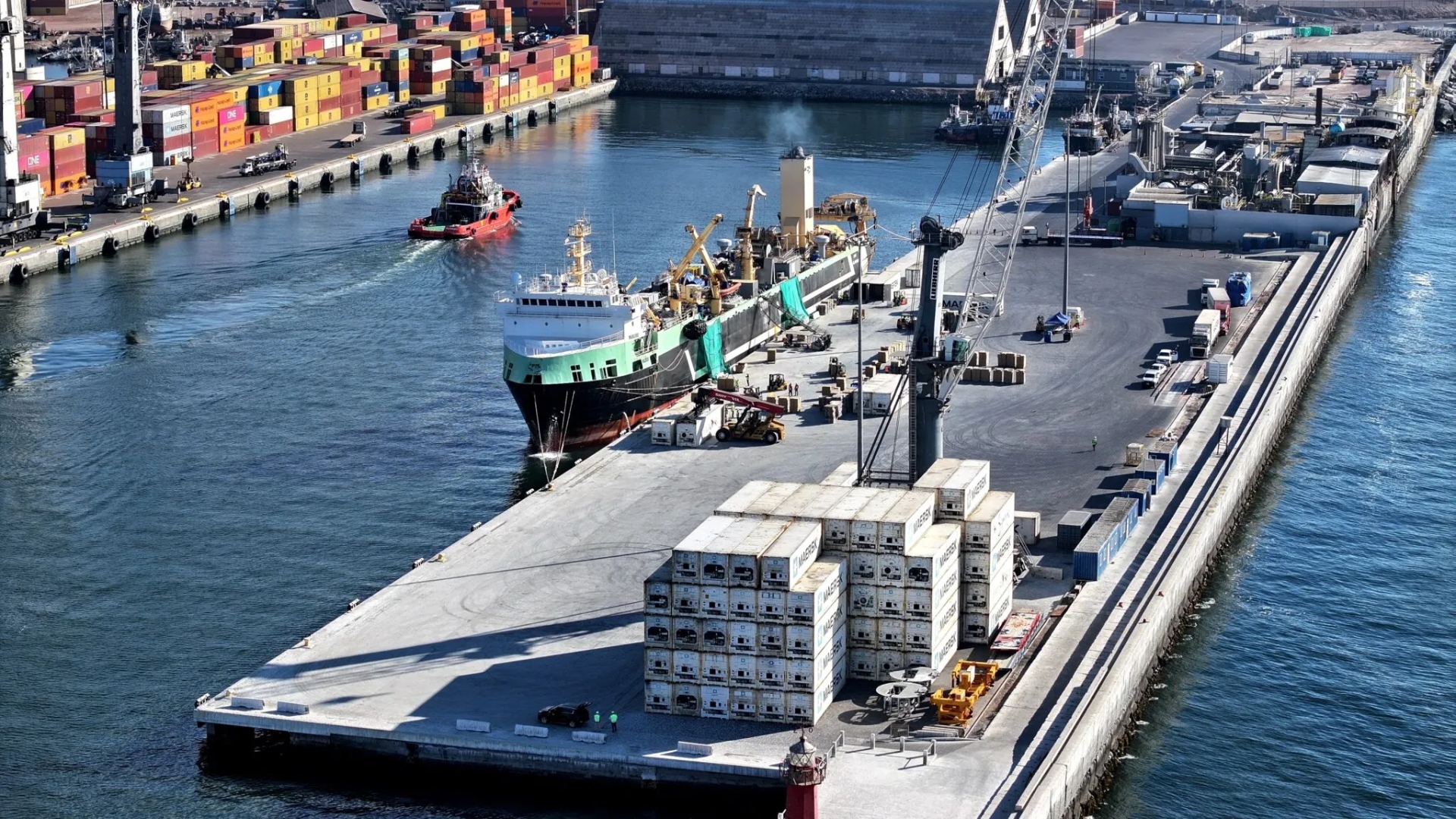 Casi 200 portuarios de Iquique logran acuerdo laboral por tres años tras un mes de negociaciones