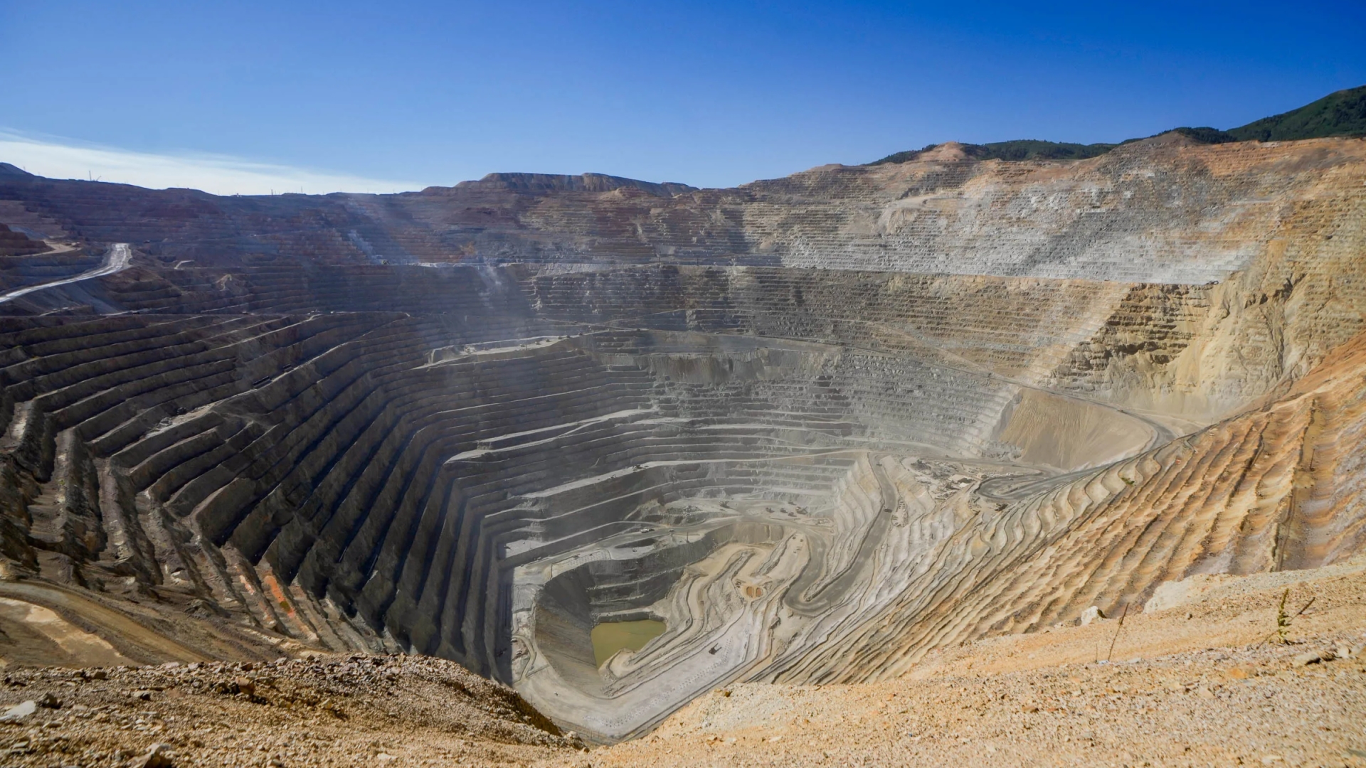 La mina que excavó un agujero de cuatro kilómetros y anticipó un derrumbe gigantesco