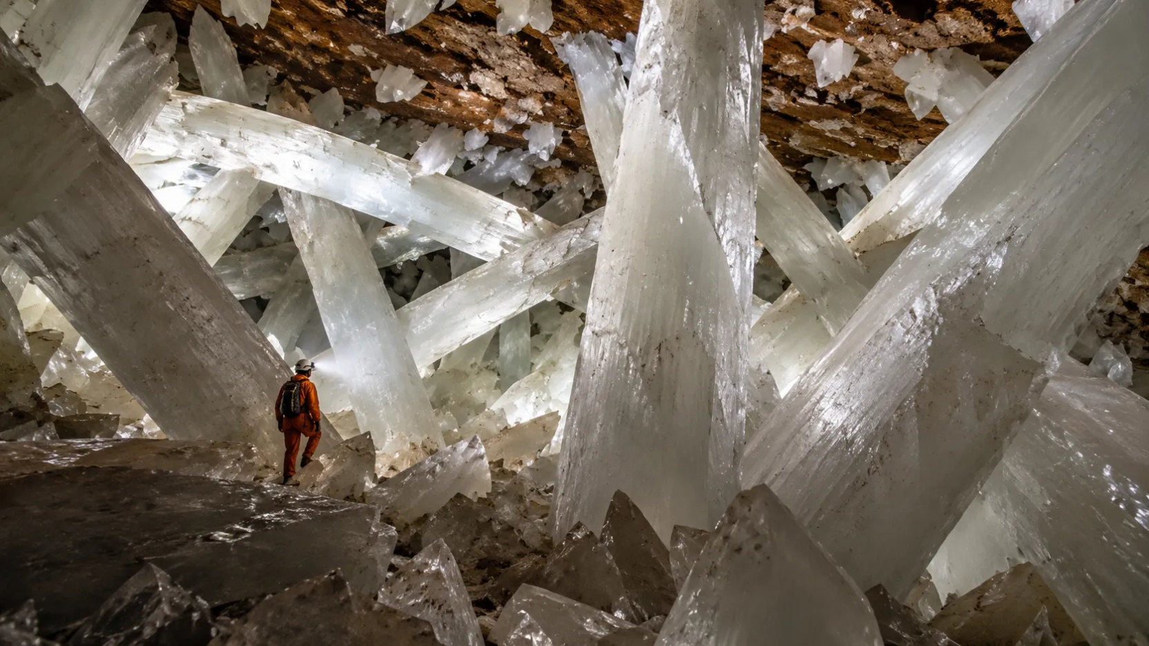 Una mina escondía cristales de 11 metros bajo tierra: el secreto estaba en el agua a 58 °C