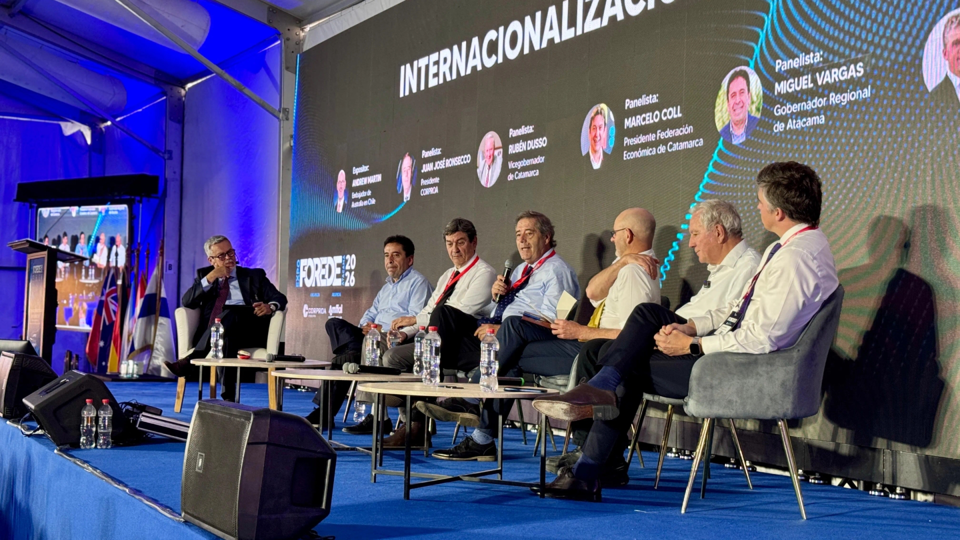 El Cluster Minero, la confianza y la integración binacional marcan la segunda jornada de EXPO FOREDE 2026