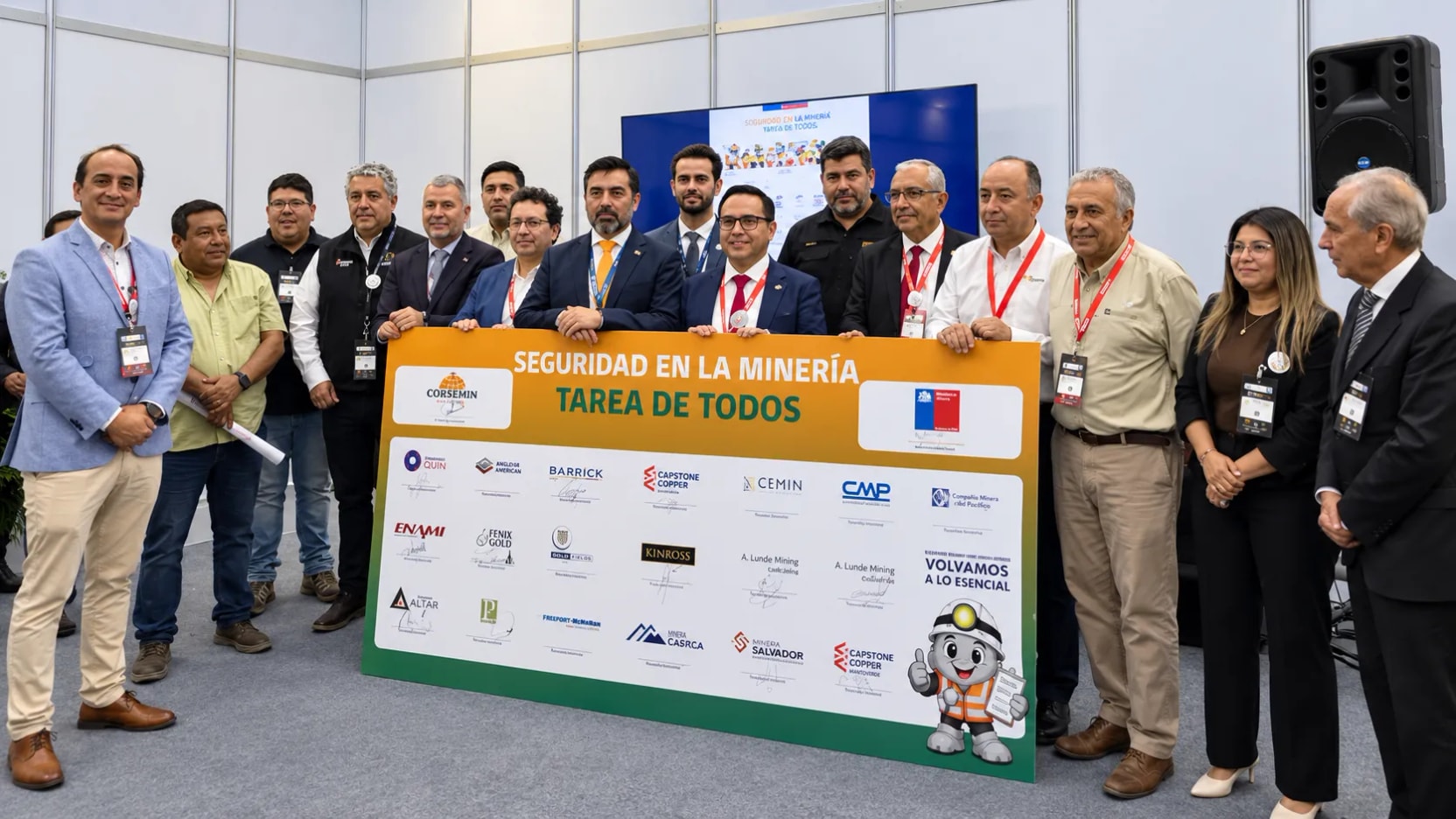 Sernageomin y Minería de Atacama firman acuerdo para reforzar seguridad y prevenir accidentes en faenas