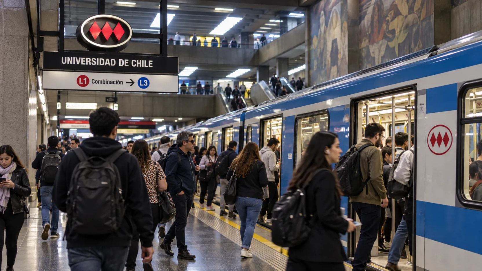 Metro de Santiago opera con todas sus líneas disponibles este jueves 29 de octubre: revisa horarios, tarifas y estado del servicio