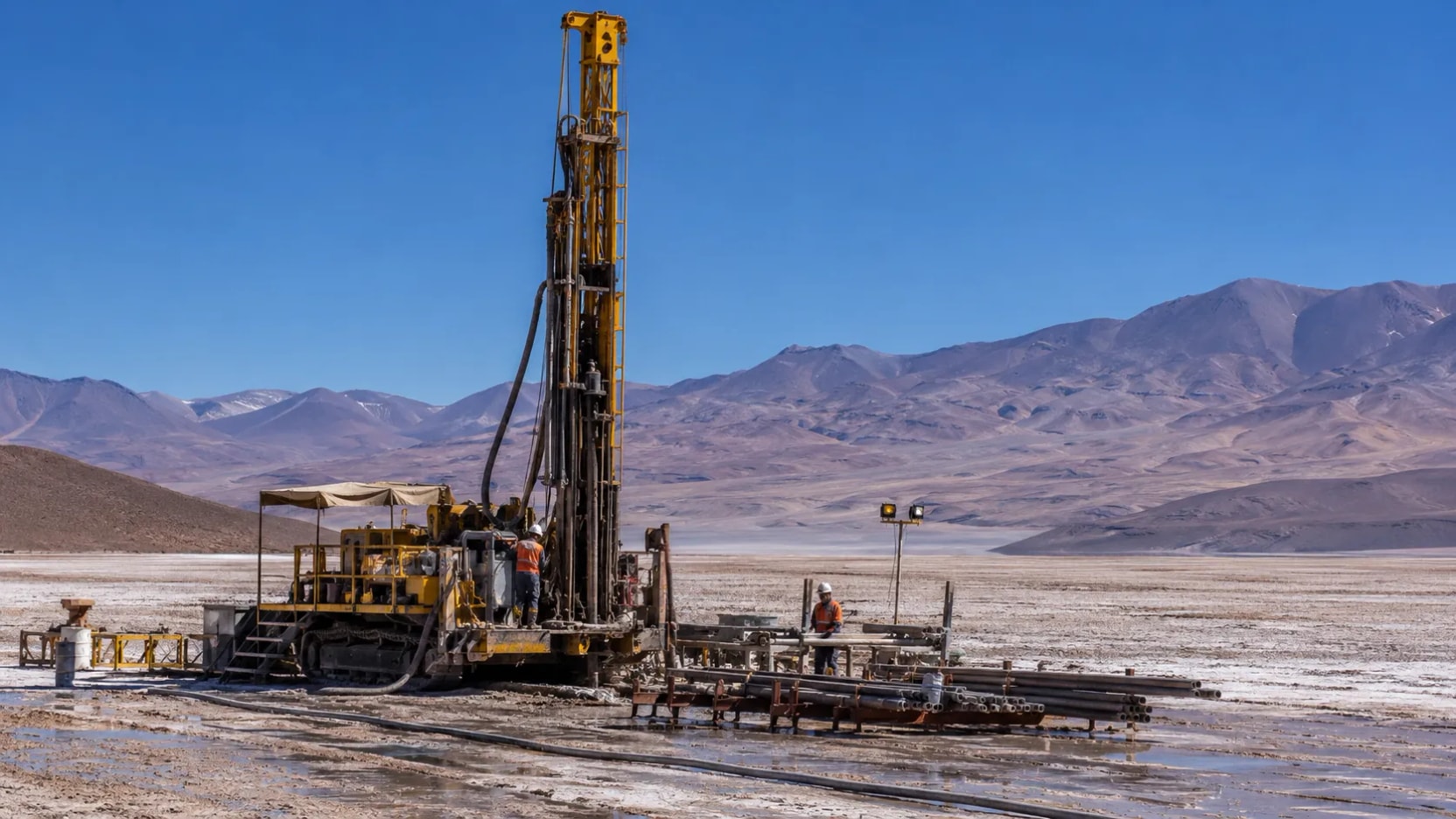NOA Lithium confirma concentración de 651 mg/L de litio en pozo de 404 metros en proyecto Río Grande de Argentina