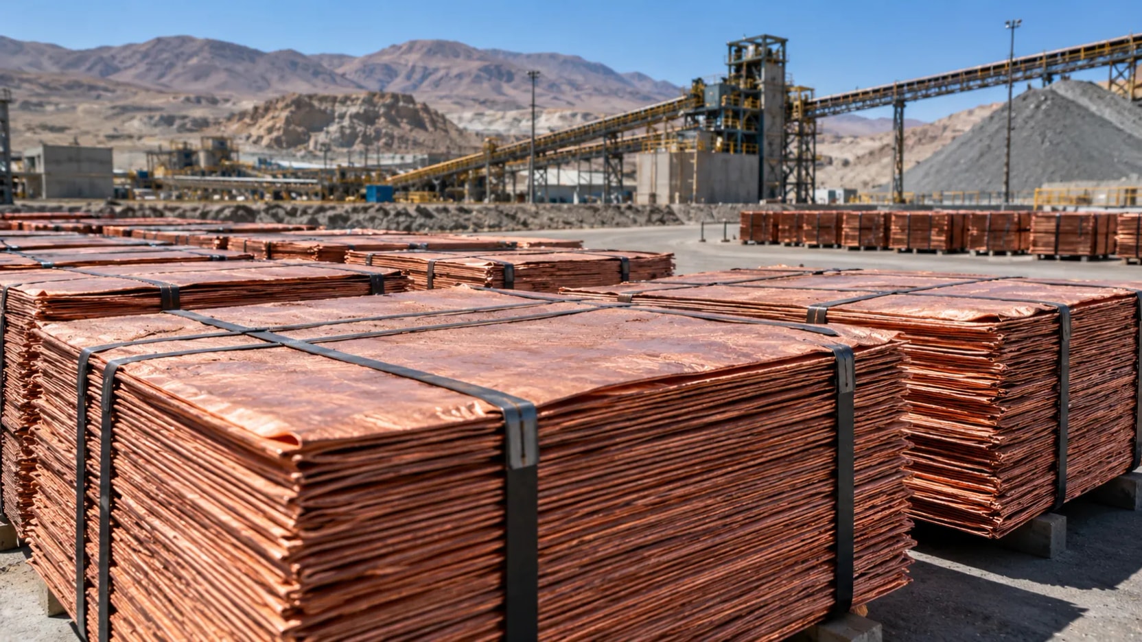 Producción de cobre en Chile registra su peor septiembre desde 2018 y arrastra a la industria a una caída de 2,7%