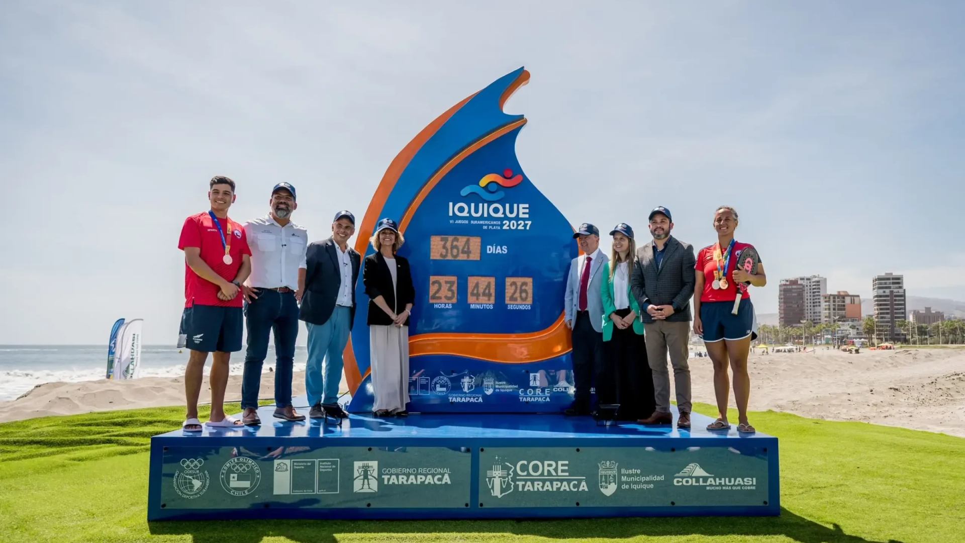 Iquique lanza oficialmente los Juegos Suramericanos de Playa 2027