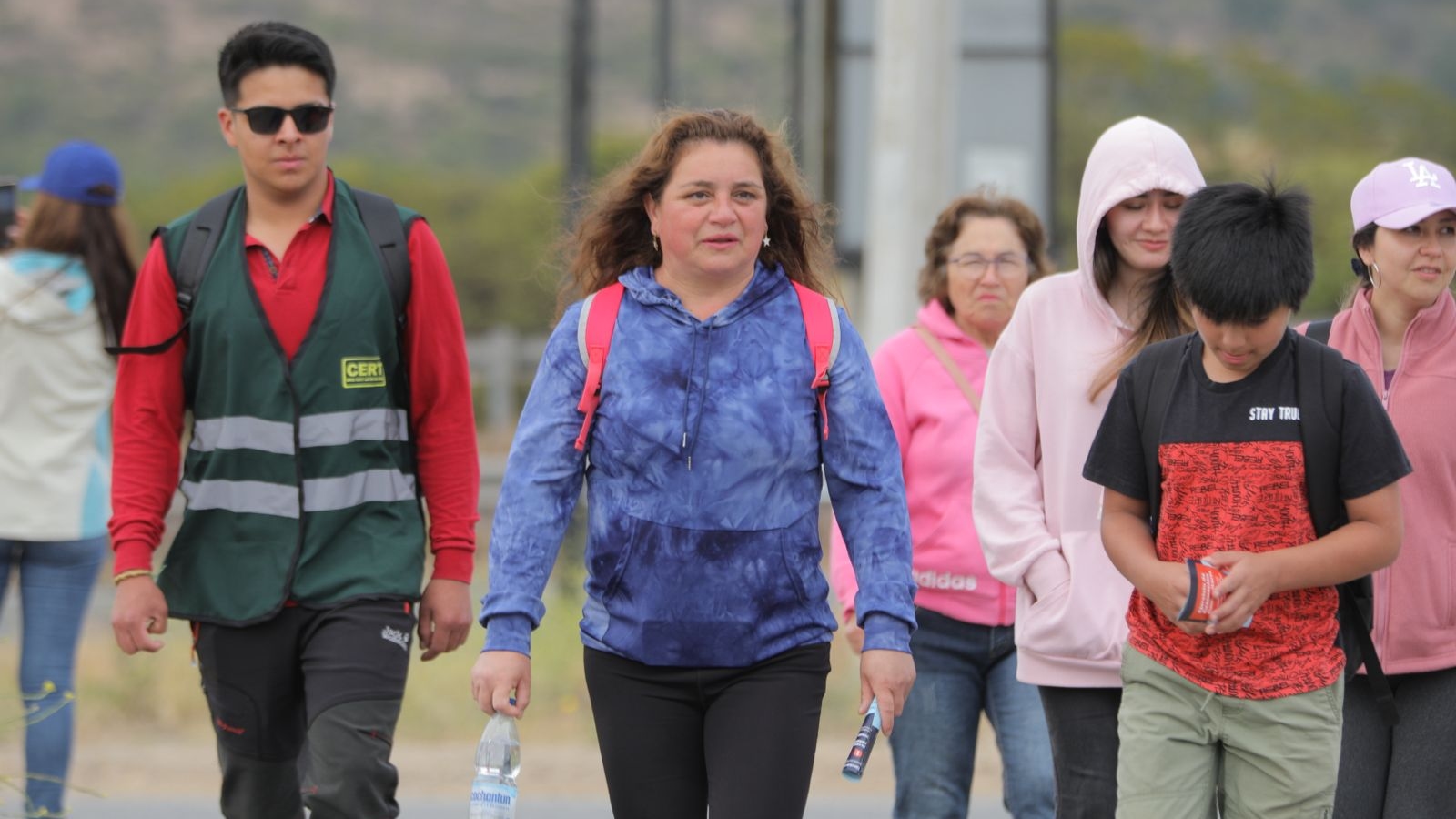 Más de 200 personas participaron del simulacro de evacuación de los tranques de relaves de El Soldado